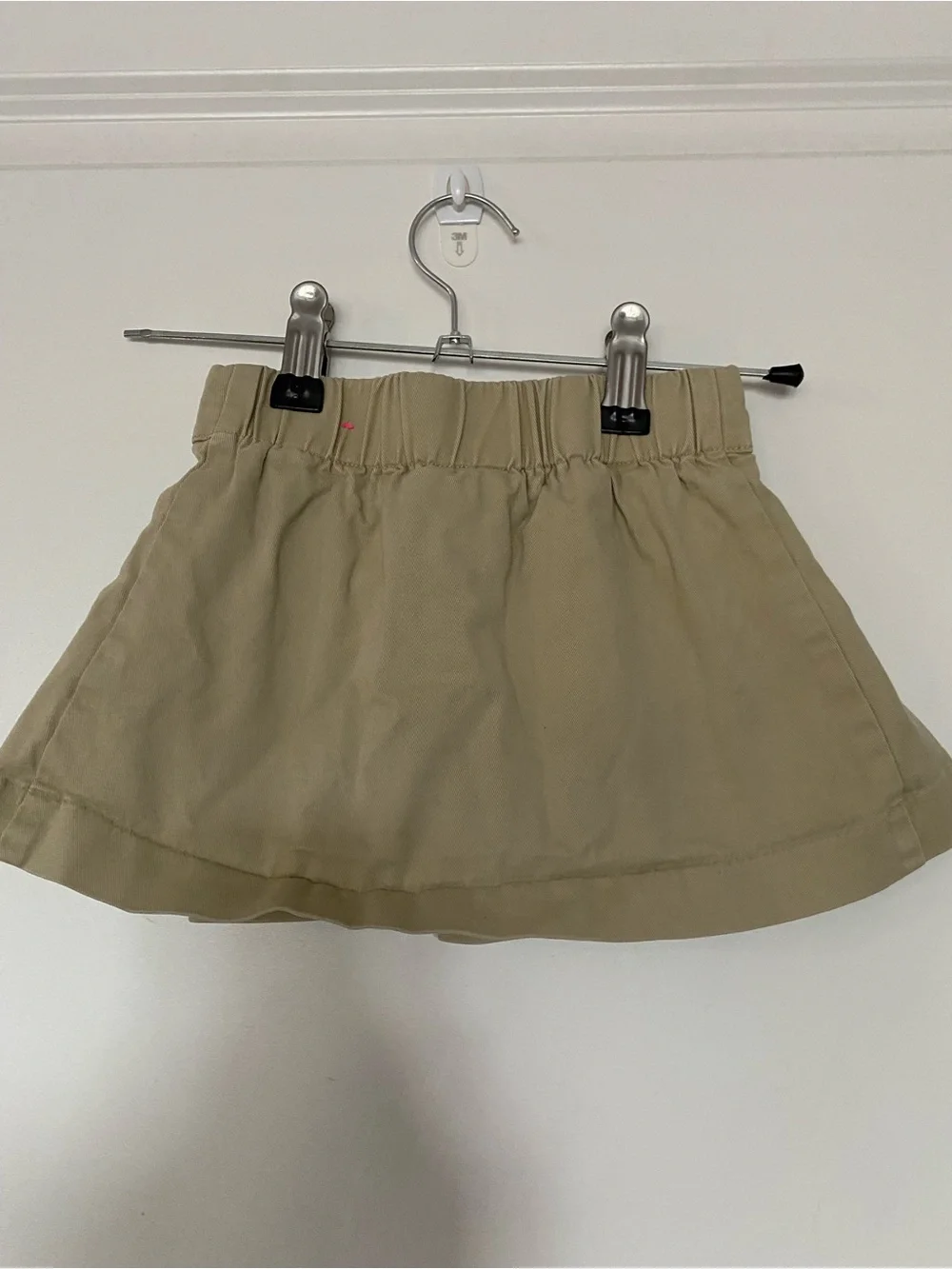 The Children's Place Khaki Pleated School Skirt With Bow